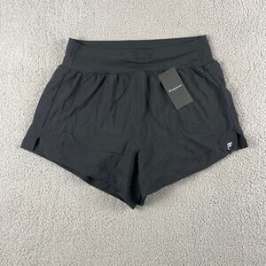 Fabletics Women's Large Black Polyester Elastane Nylon Sun Chaser 4in Short